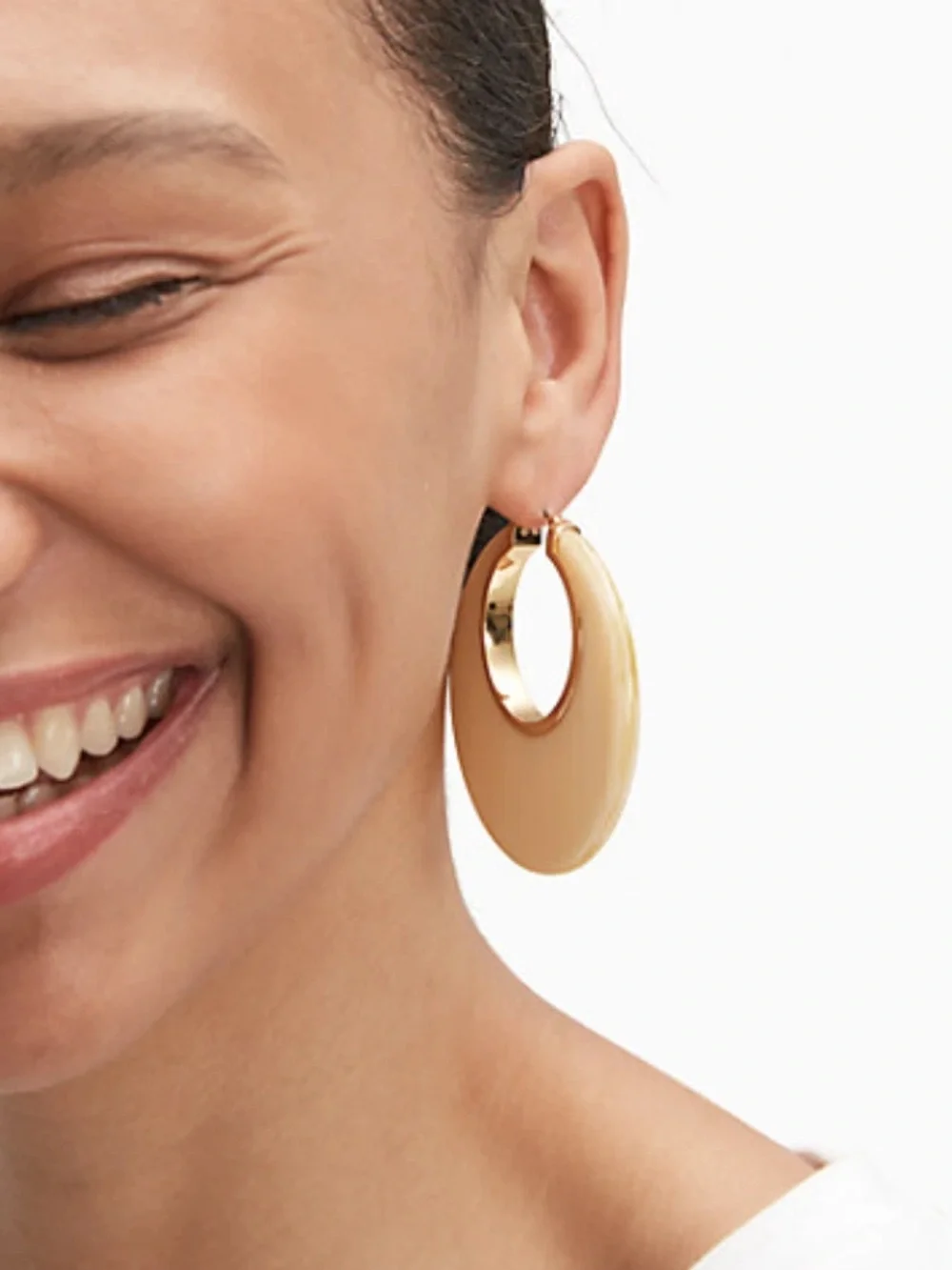 Kate Spade New York Women's On The Dot Hoop Earrings